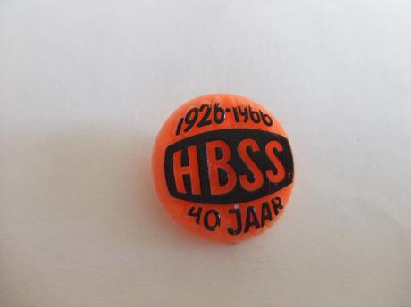 voetbal vereniging HBSS 40 jaar